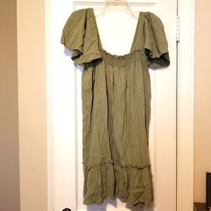 EUC Vision Green Dress Size M